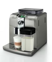 Philips-Saeco Syntia Cappuccino SS (stainless steel) Филипс-Саеко Синтия Капучино (нерж. сталь) с цветным интуитивным дисплеем и четкими линиями из нержавеющей стали.