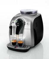 Суперкомпактная Philips-Saeco XSmall Class Black (Филипс-Саеко Экс-Смолл Класс Блэк) – средняя в модельной линейке Philips-Saeco XSmall в облицовке из износоустойчивого пластика ABS в сочетании серебристого и черного цвета.