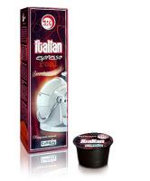 Кофе в капсулах Italian Espresso
Букет темной обжарки, в состав которого входит арабика из Бразилии и Колумбии и небольшое количество робусты из Индии