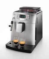 Компактная кофемашина Philips-Saeco Intelia Class (Филипс-Саеко Интелия Класс) с опциями программированния и автокапучинатором, позволит приготовить Вам эспрессо или кафе крема одним нажатием.  