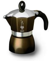 Гейзерная кофеварка Bialetti Dama Glamour на 3 чашки в 4-х цветах (бордо, венге, светло-голубой, перламутр)