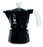 Гейзерная кофеварка Bialetti Moka Express Artisti Black (