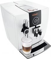 Белая кофемашина IMPRESSA J9.2 Piano White One Touch имеет упрощенную систему управления с подсвеченными пиктограммами. Модный дизайнерский корпус сверкает белым глянцем. Дополнительный встроенный отсек для аксессуаров. Для приготовления капучино можно воспользоваться чашкой высотой 110 мм, а для приготовления латте маккиато стаканом до 150 мм.