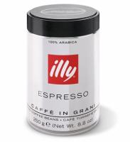 Кофе illy в зернах темной обжарки, 250г