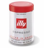 Акция действует - от 5 банок!Кофе illy в зернах нормальной обжарки, 250 г